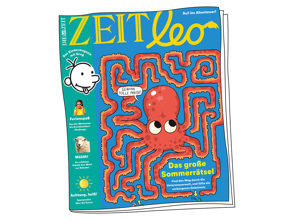 ZEIT LEO Ausgabe "Das große Sommerrätsel"