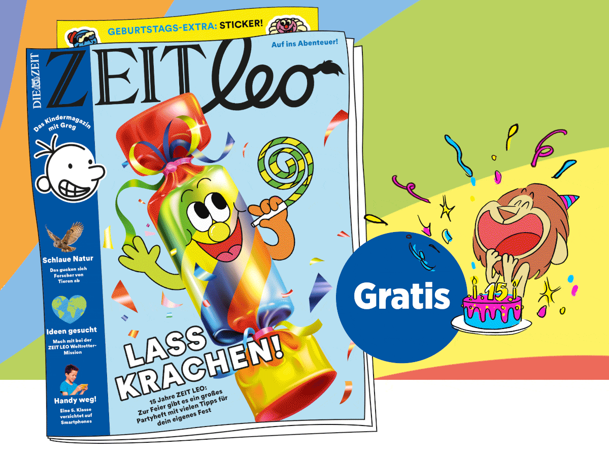 ZEIT LEO eine Ausgabe gratis sichern!