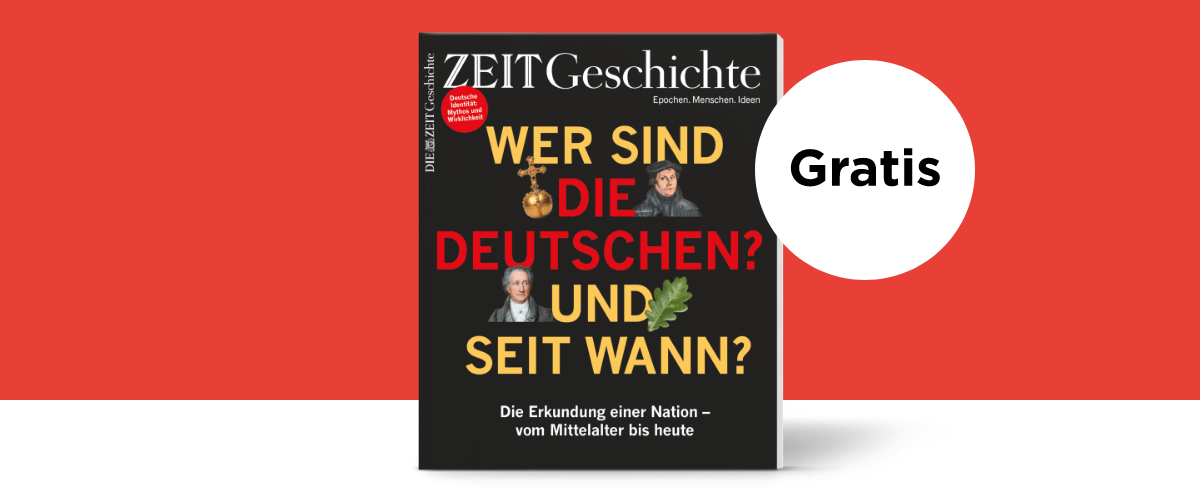 ZEIT Geschichte Ausgabe "Die Deutschen" gratis sichern