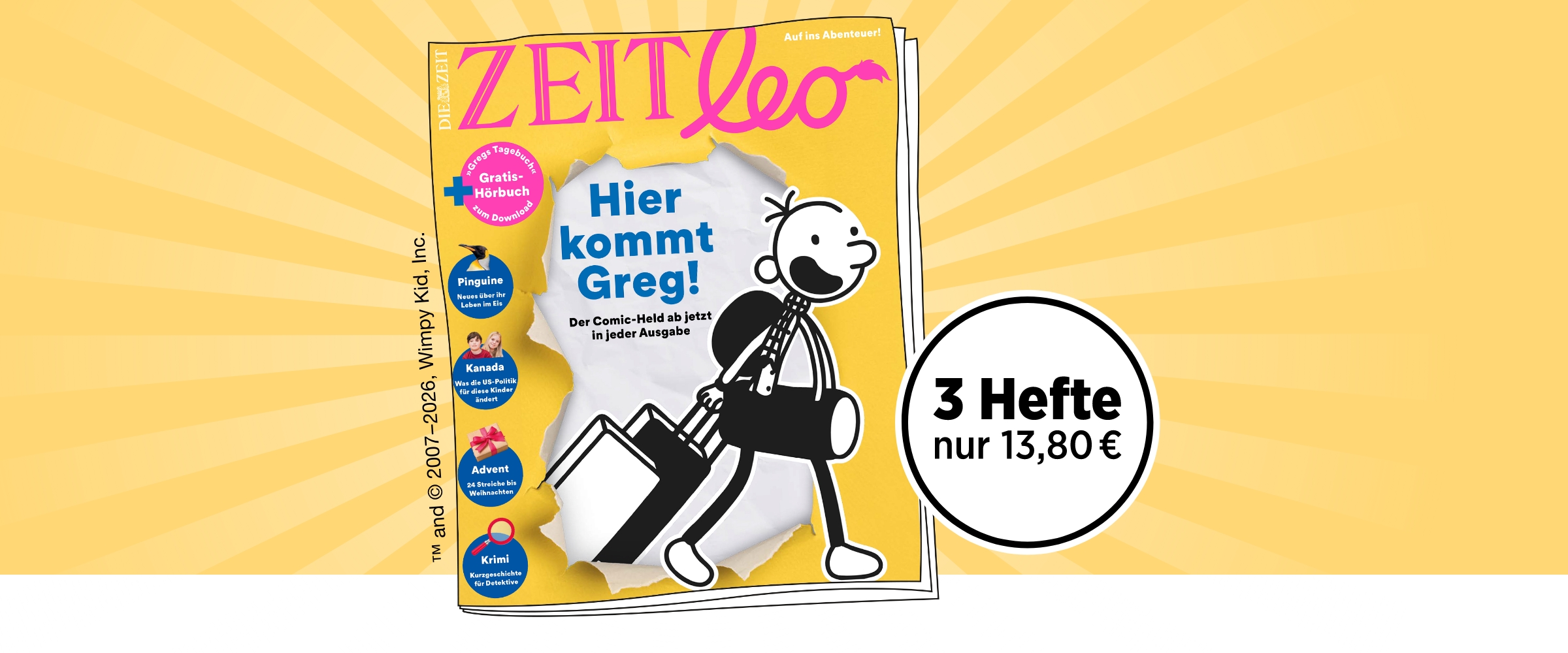 ZEIT LEO Angebot 3 Hefte für nur 13,80 €