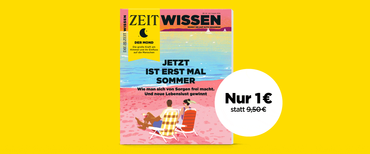 ZEIT WISSEN Angebot: Eine Ausgabe für nur 1 Euro sichern, statt 9,50 €