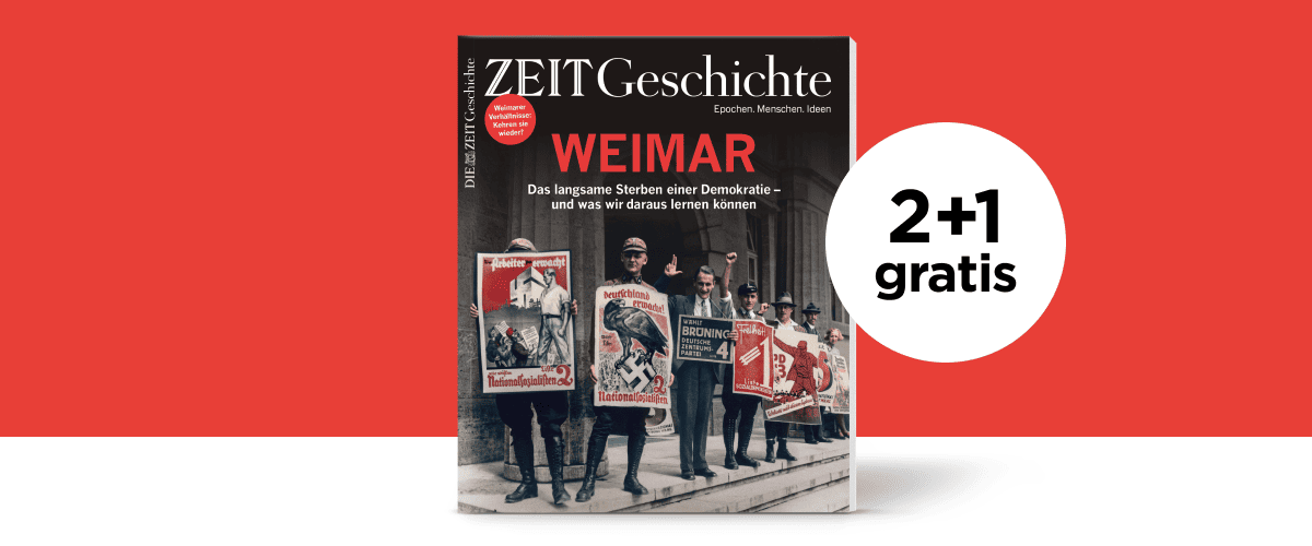 ZEIT GESCHICHTE Angebot: 2 Ausgaben sichern und eine gratis erhalten