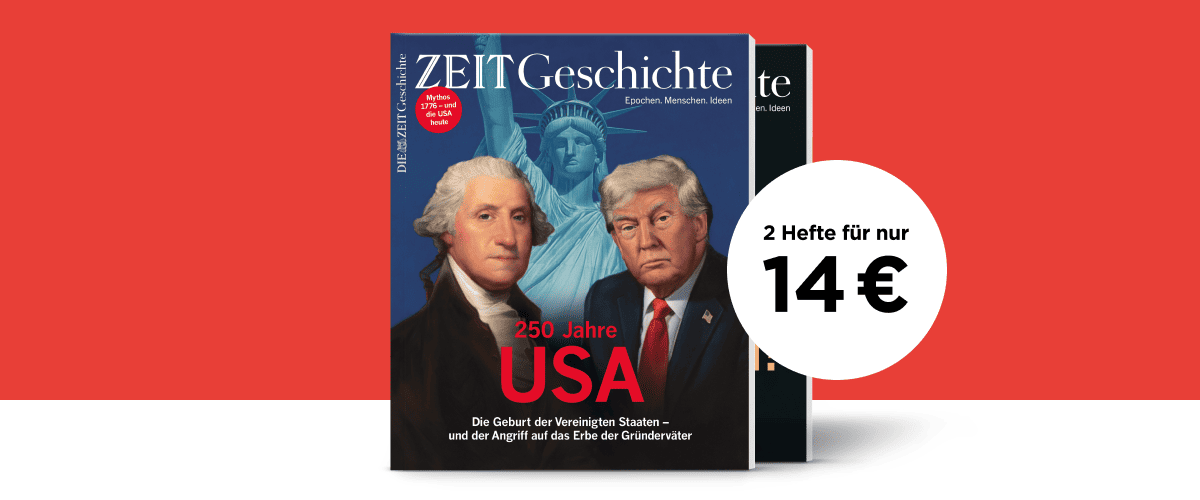 Zwei Ausgaben ZEIT Geschichte für nur 14 Euro sichern