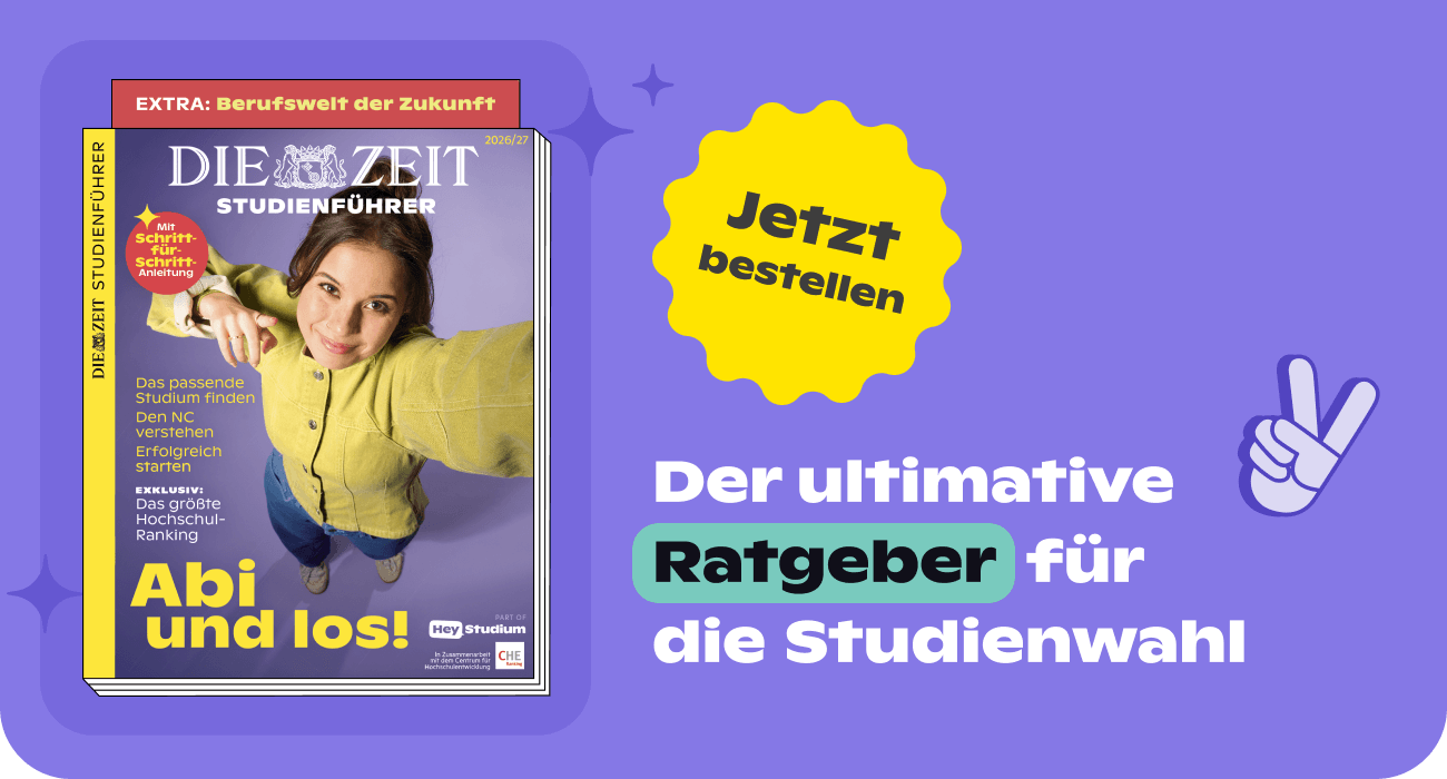 ZEIT Studienführer, Der ultimative Ratgeber für die Studienwahl, Jetzt bestellen