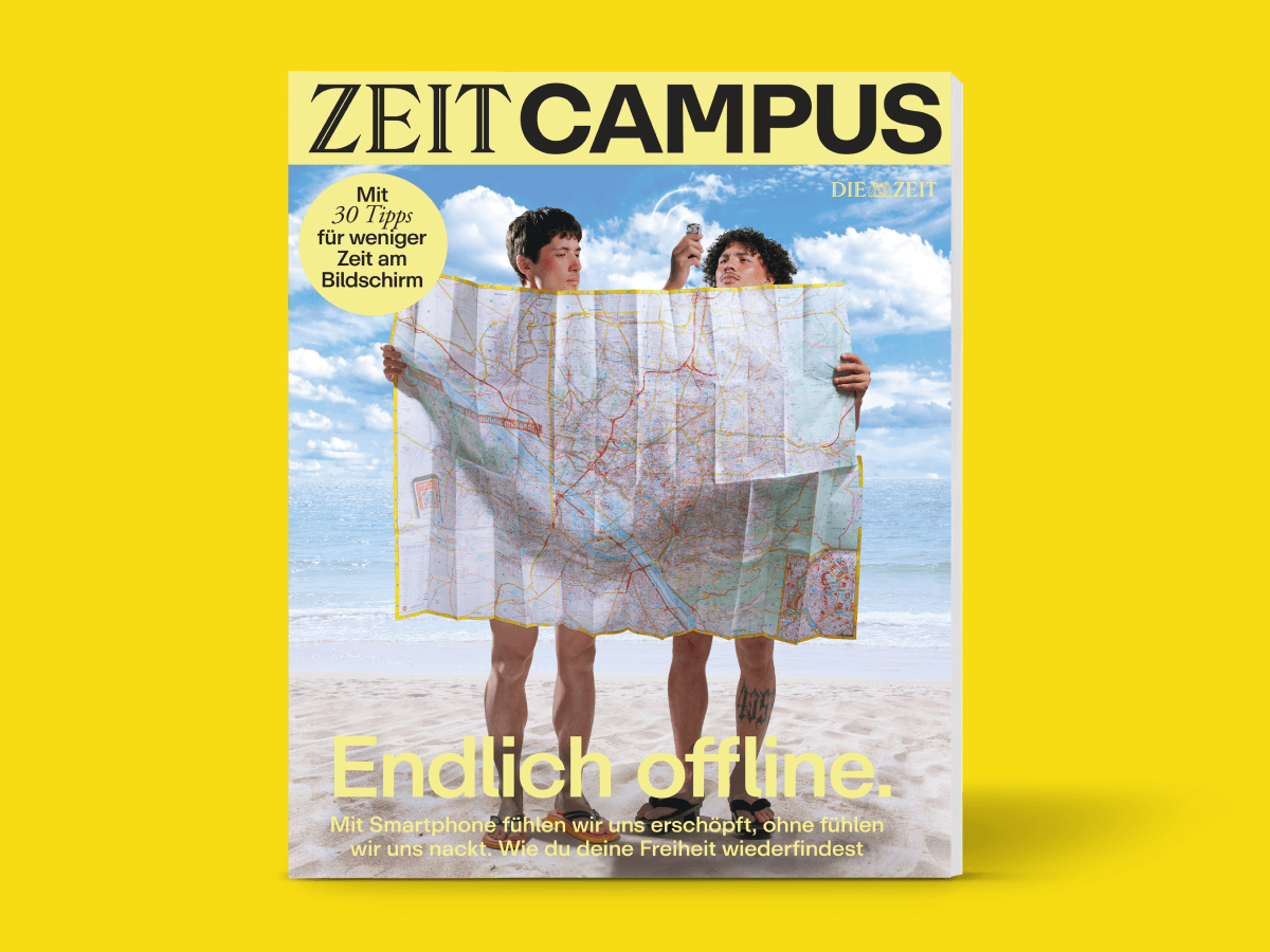 ZEIT Campus Ausgabe "Endlich offline"