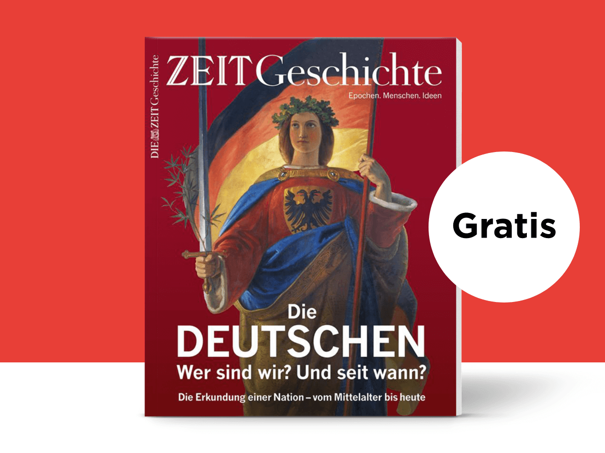 ZEIT Geschichte Ausgabe, die Deutschen gratis testen