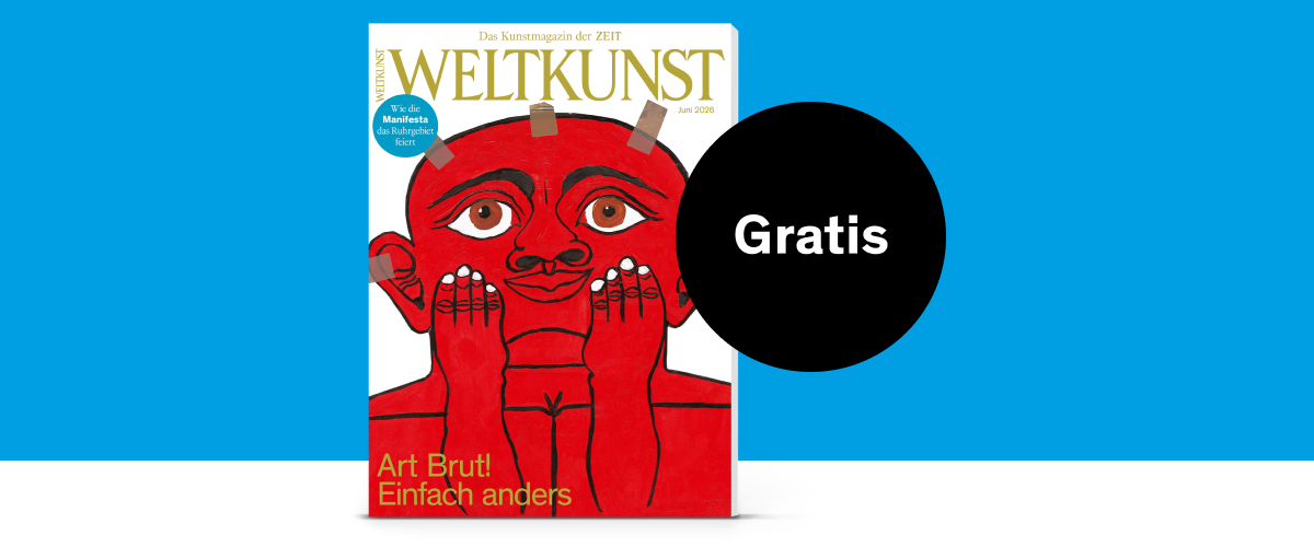 1 Ausgabe WELTKUNST gratis