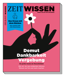 ZEIT WISSEN Abbildung der Ausgabe "Demut Dankbarkeit Vergebung"