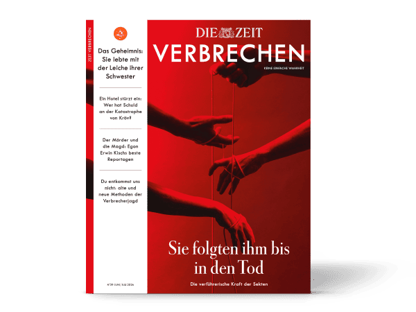 ZEIT Verbrechen Ausgabe "Sie folgten ihm bis in den Tod"