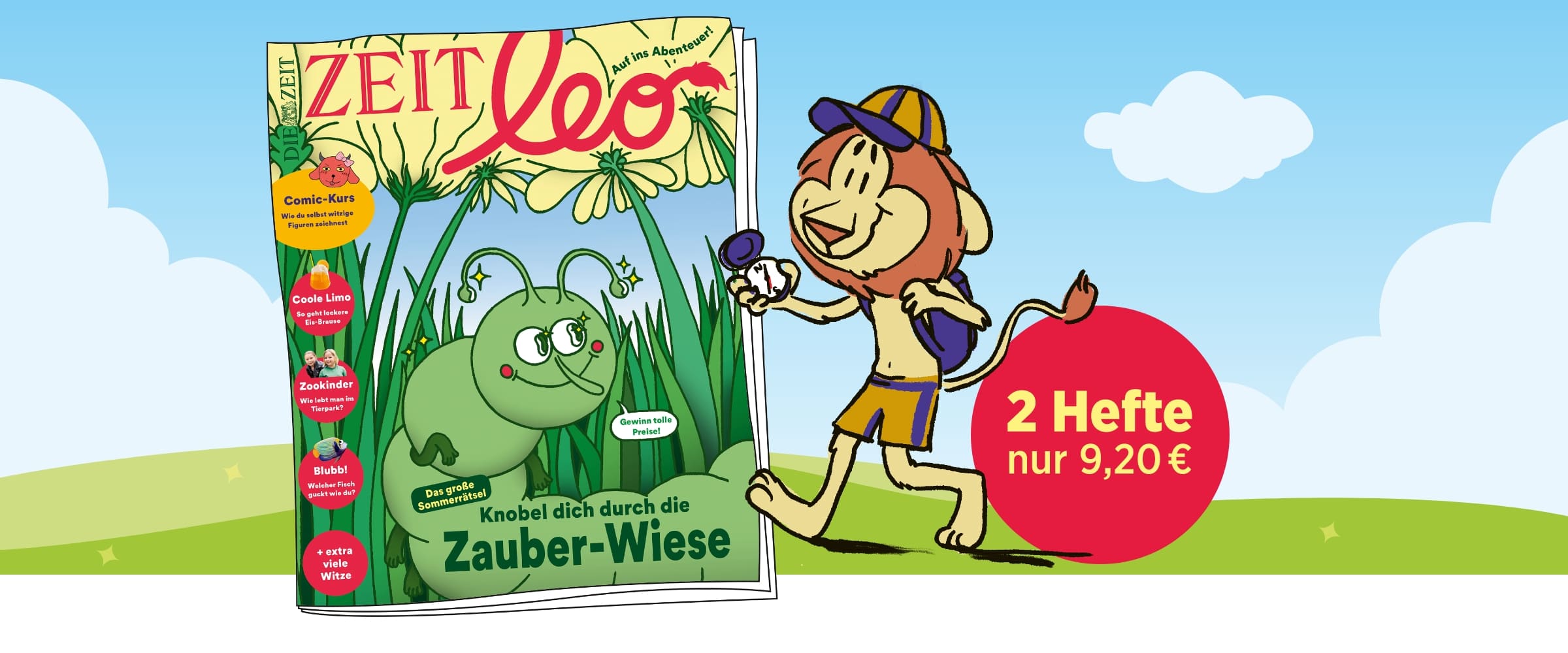 ZEIT LEO Angebot 2 Hefte für nur 9,20€