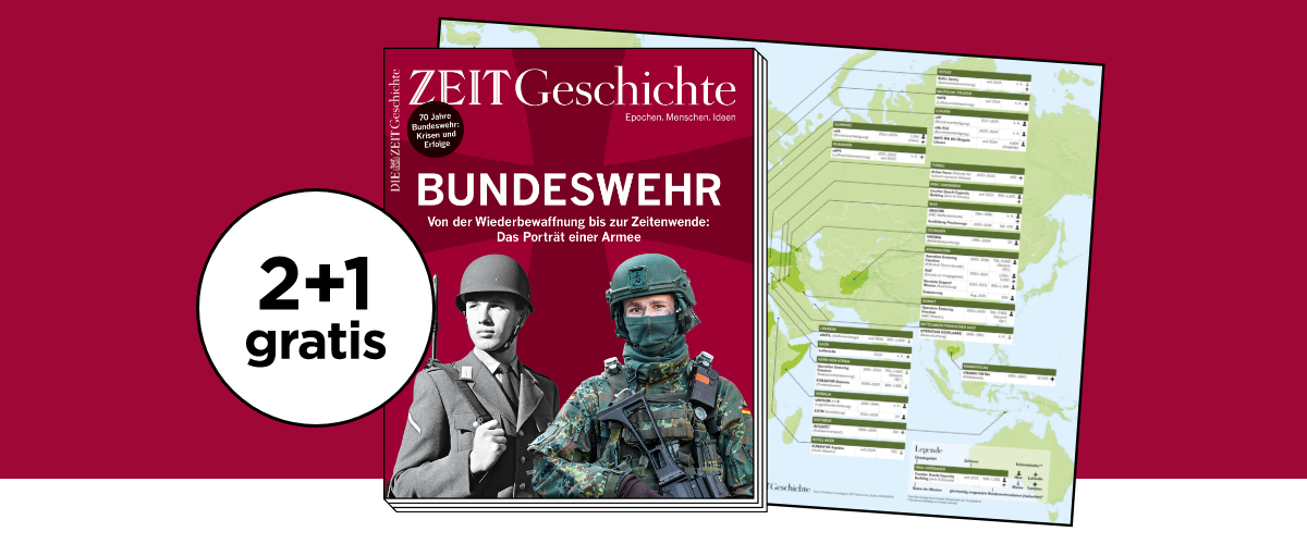 ZEIT GESCHICHTE Angebot: 2 Ausgaben sicher und eine gratis erhalten