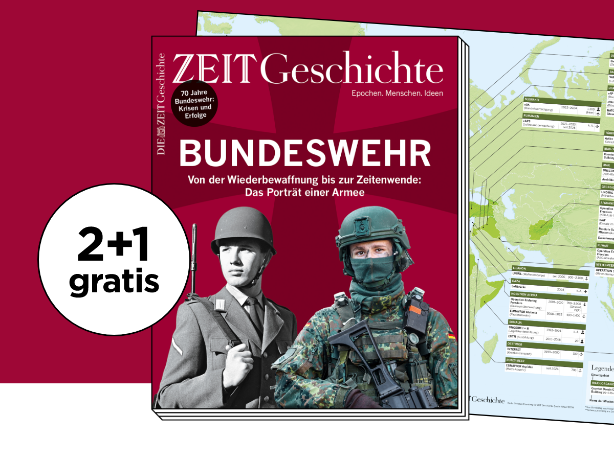 ZEIT GESCHICHTE Angebot: 2 Ausgaben sicher und eine gratis erhalten