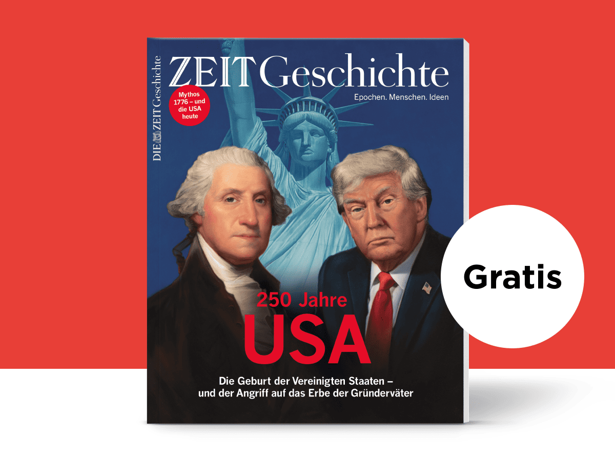 ZEIT Geschichte Ausgabe "250 Jahre USA" gratis sichern