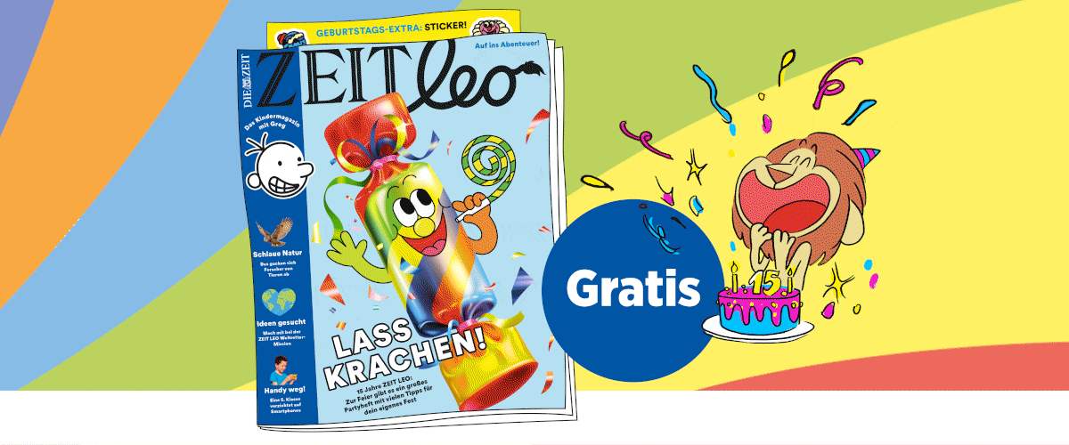 ZEIT LEO eine Ausgabe gratis sichern!