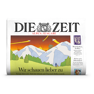 DIE ZEIT Print Cover