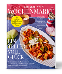ZEITmagazin WOCHENMARKT Ausgabe "Ein Teller voll Glück"