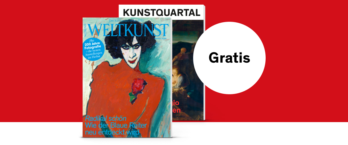 Weltkunst Ausgabe 260 mit Kunstquartal