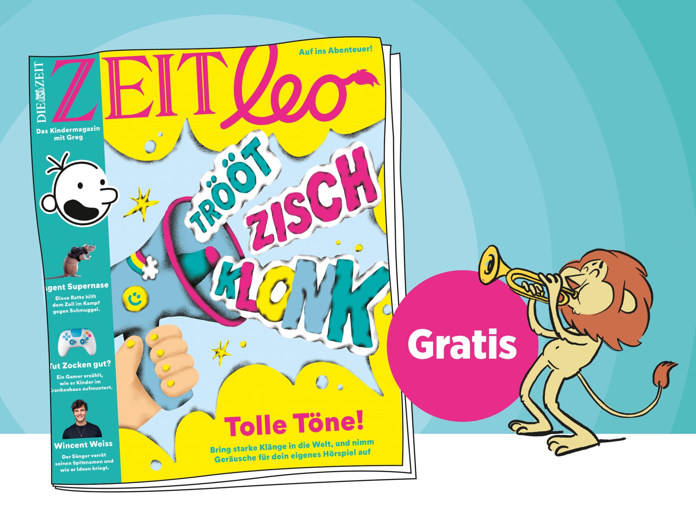 Eine Ausgabe ZEIT LEO gratis testen