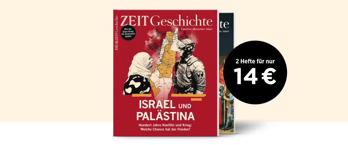 Zwei Ausgaben ZEIT Geschichte für nur 14 Euro sichern
