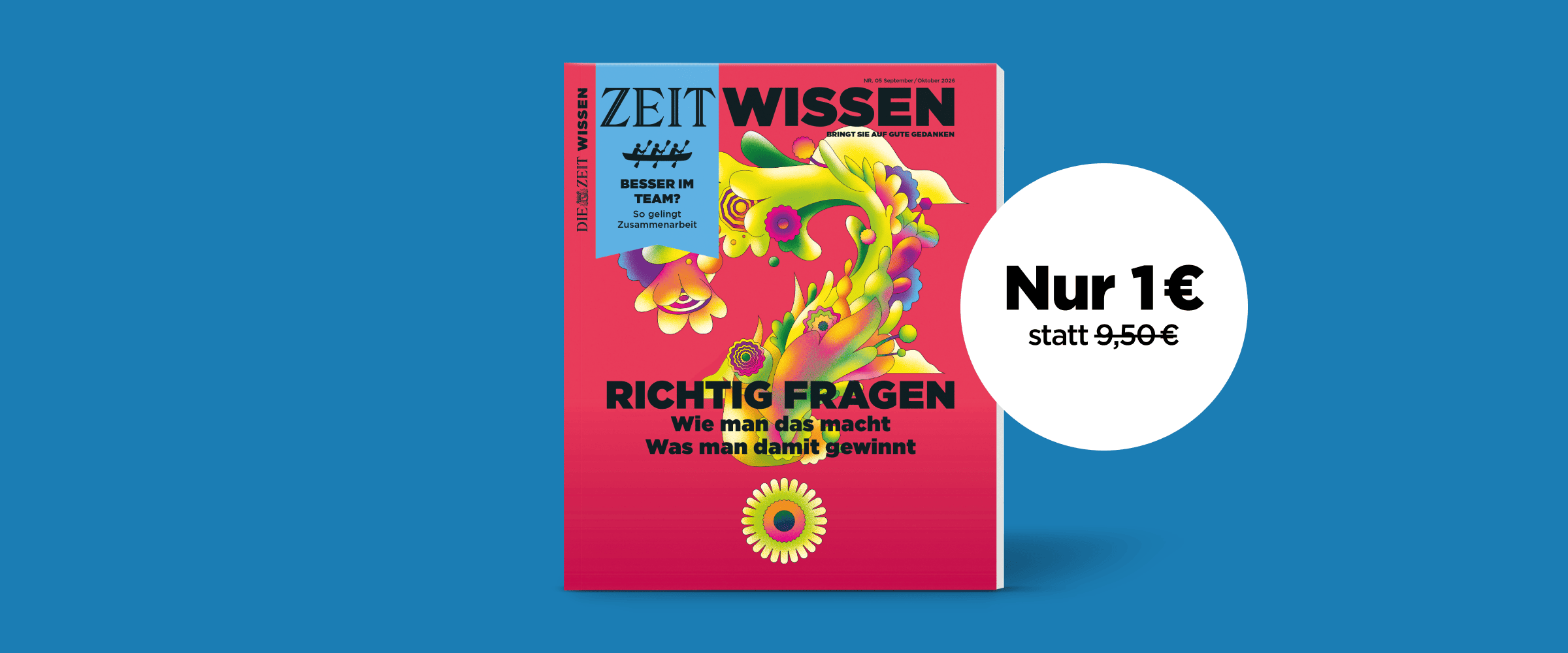 ZEIT WISSEN für nur 1€ sichern