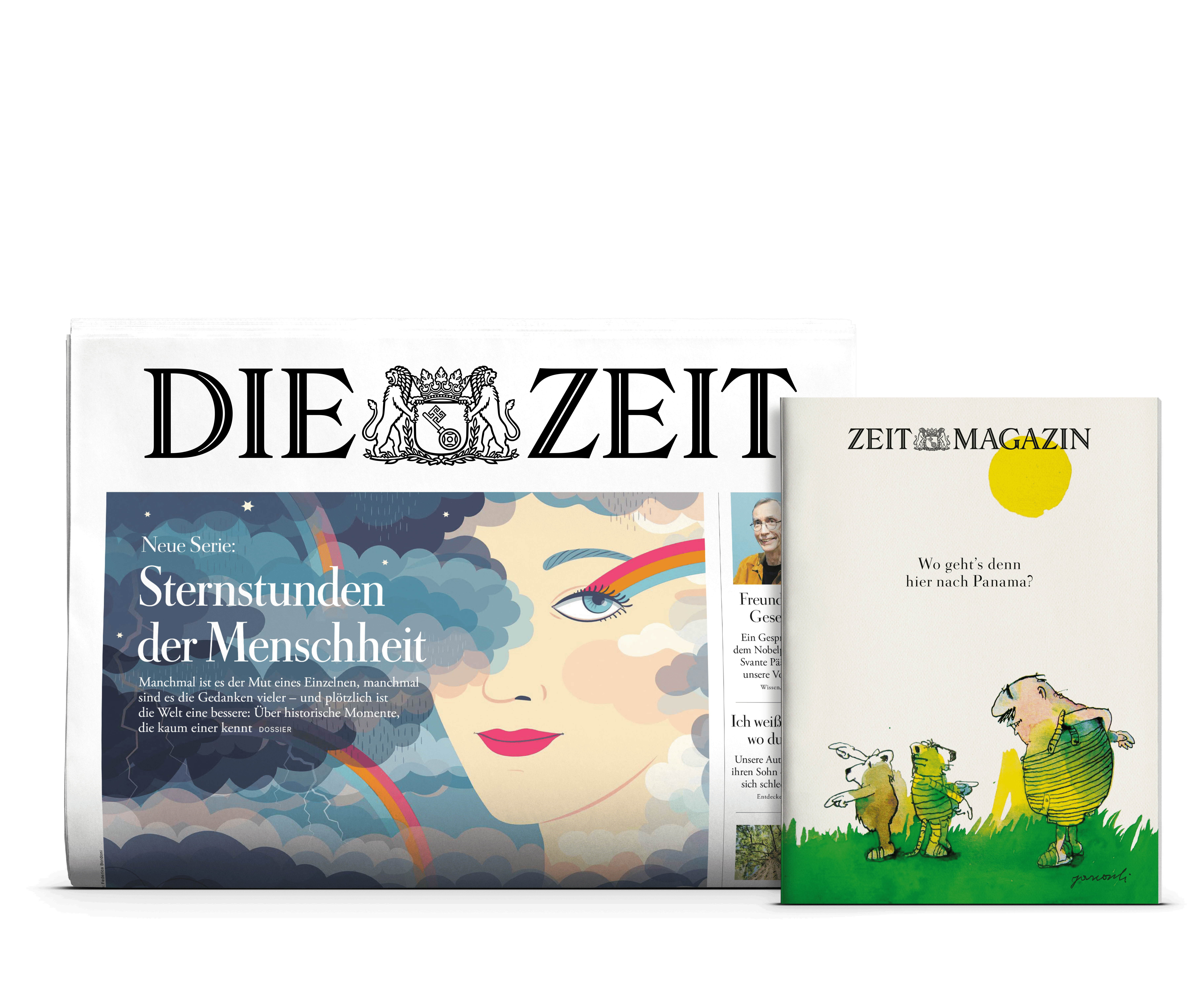 Titelcover von DIE ZEIT Print und ZEIT Magazin