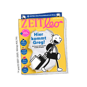 ZEIT LEO Ausgabe: Hier kommt Greg!