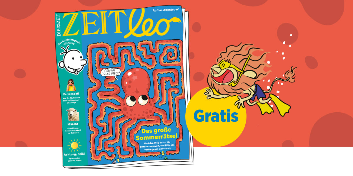 Eine Ausgabe ZEIT LEO gratis testen