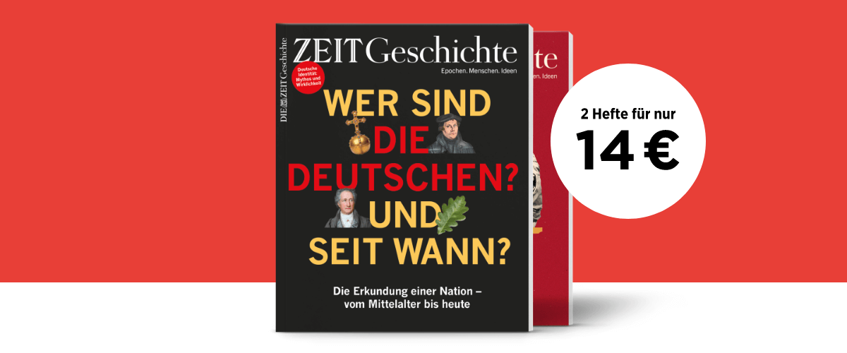 Zwei Ausgaben ZEIT Geschichte für nur 14 Euro sichern