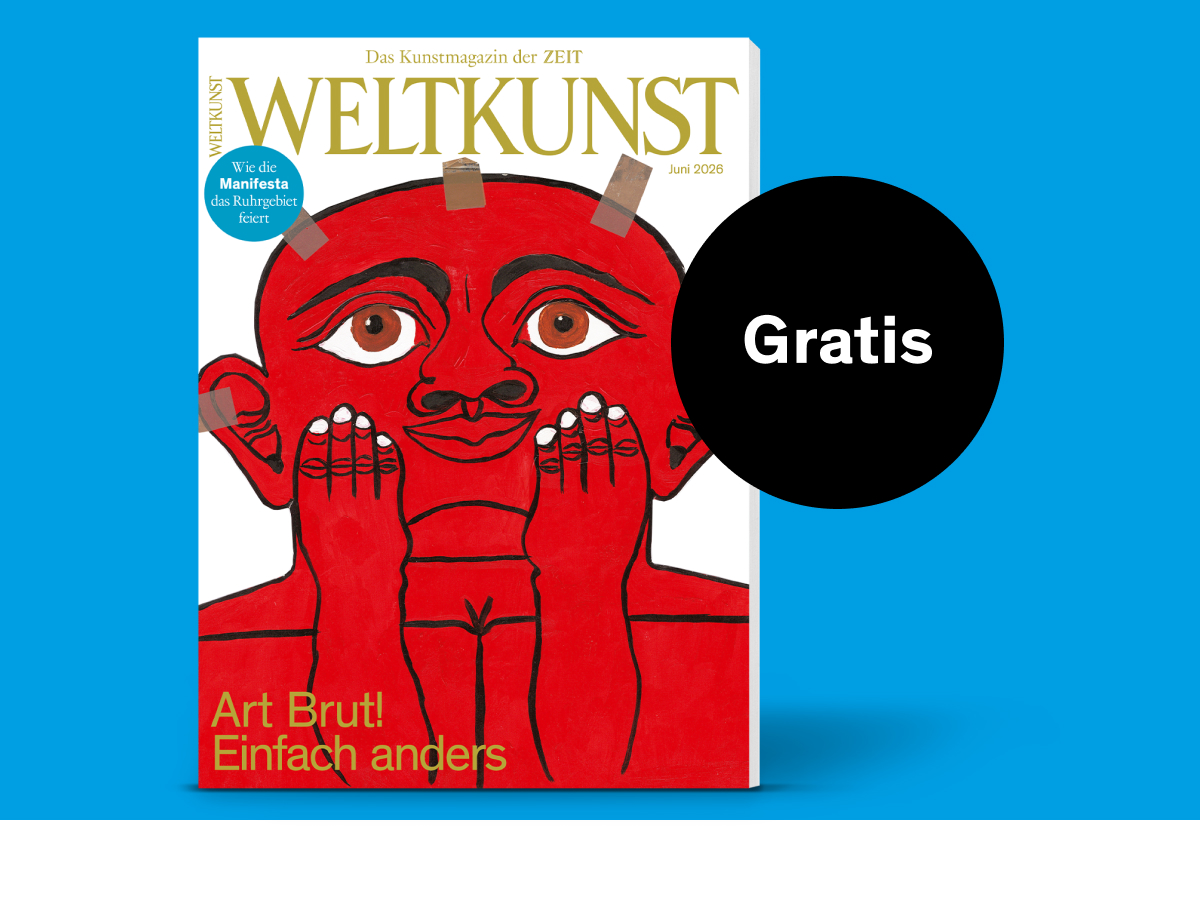 1 Ausgabe WELTKUNST gratis