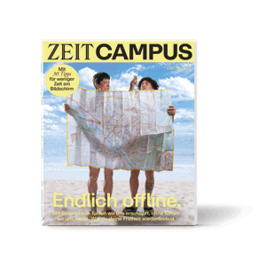 ZEIT CAMPUS Cover: Endlich offline
