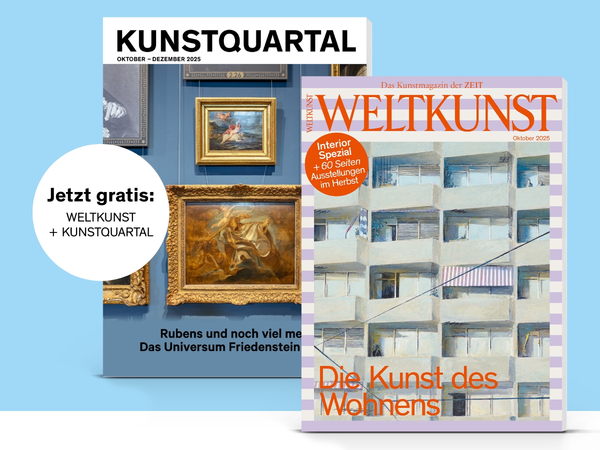 Jetzt gratis die neue Ausgabe: WELTKUNST und KUNSTQUARTAL 