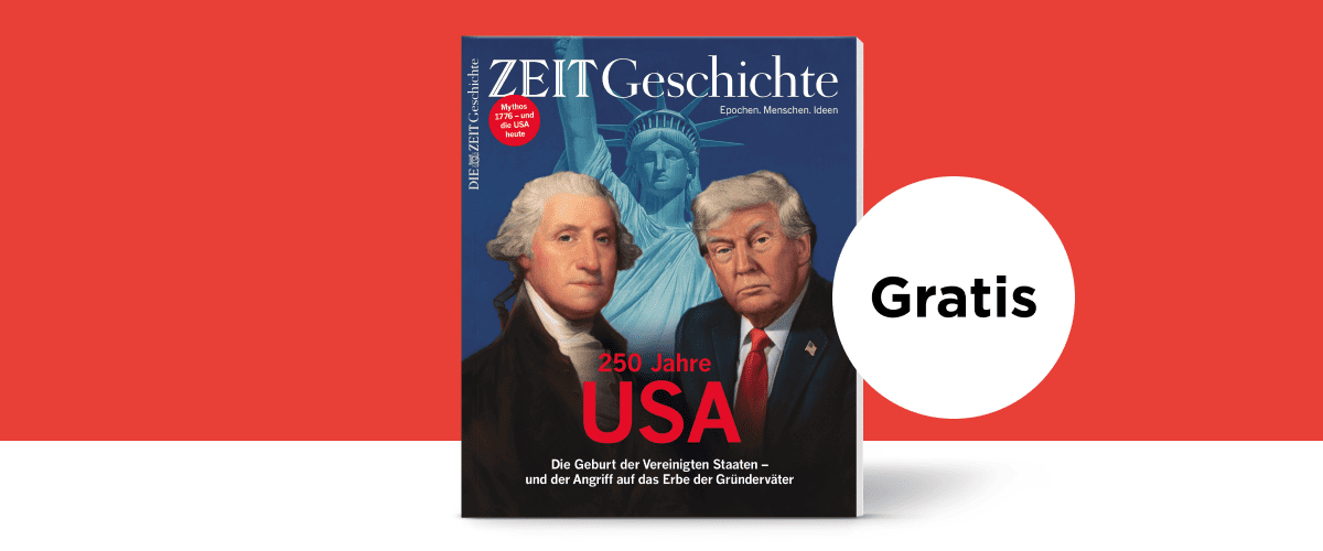 ZEIT Geschichte Ausgabe "250 Jahre USA" gratis sichern